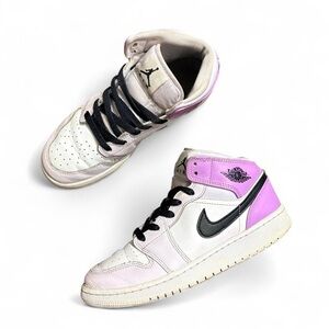 Nike Air Jordan 1 Mid “Barely Grape” Sneakers